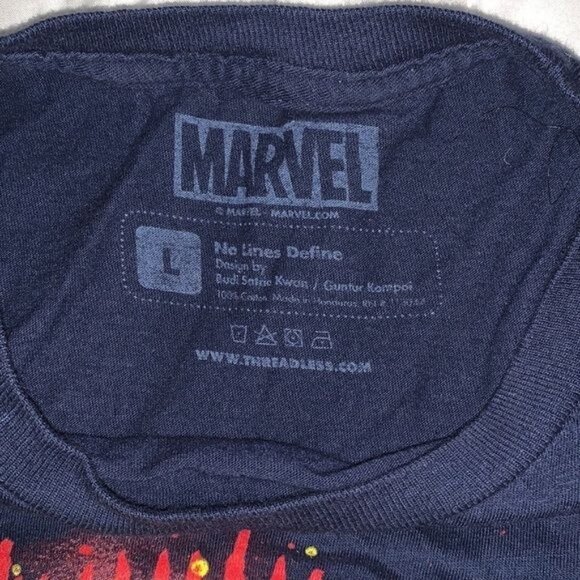 Marvel Iron Man Graphic Tee Shirt Large - Picture 2 of 7